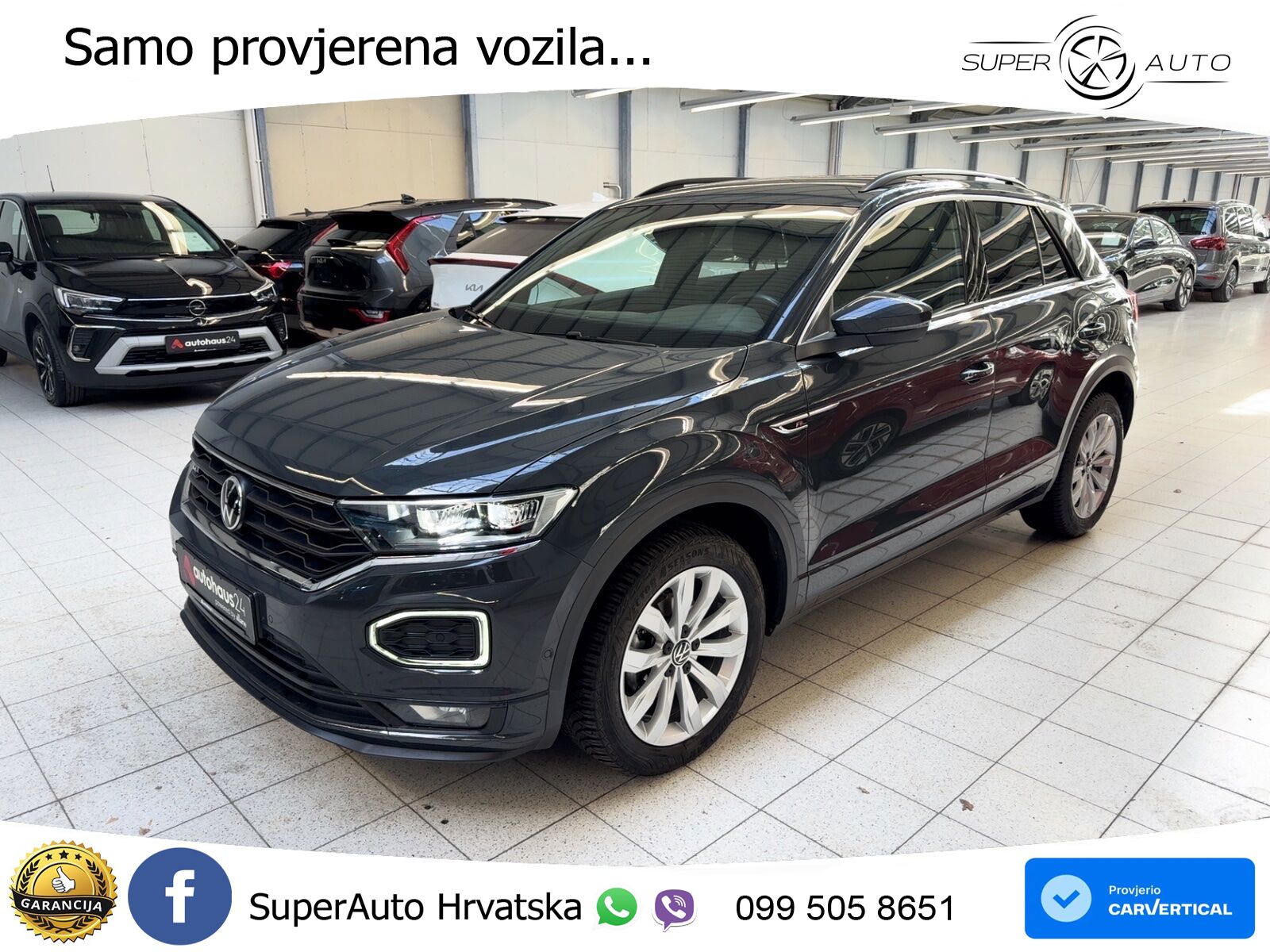 Volkswagen T-Roc 1.5 TSI (150 KS) DSG LED+GR SJED+ACC