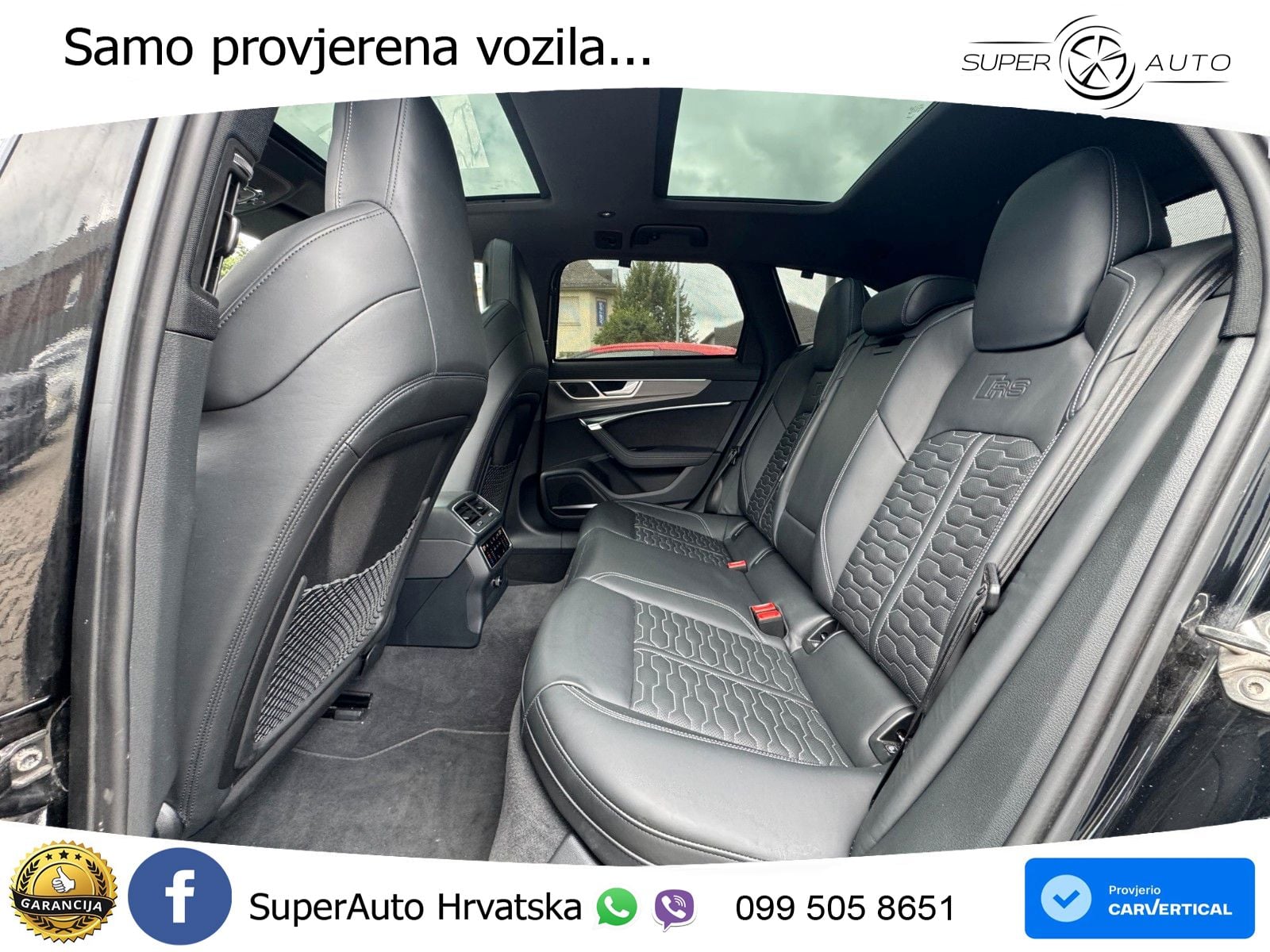Audi RS6 Avant 4.0 TFSI V8 (600 KS) quattro Tiptronic ZRAČNI+ACC+GR SJED+KAM+PANO