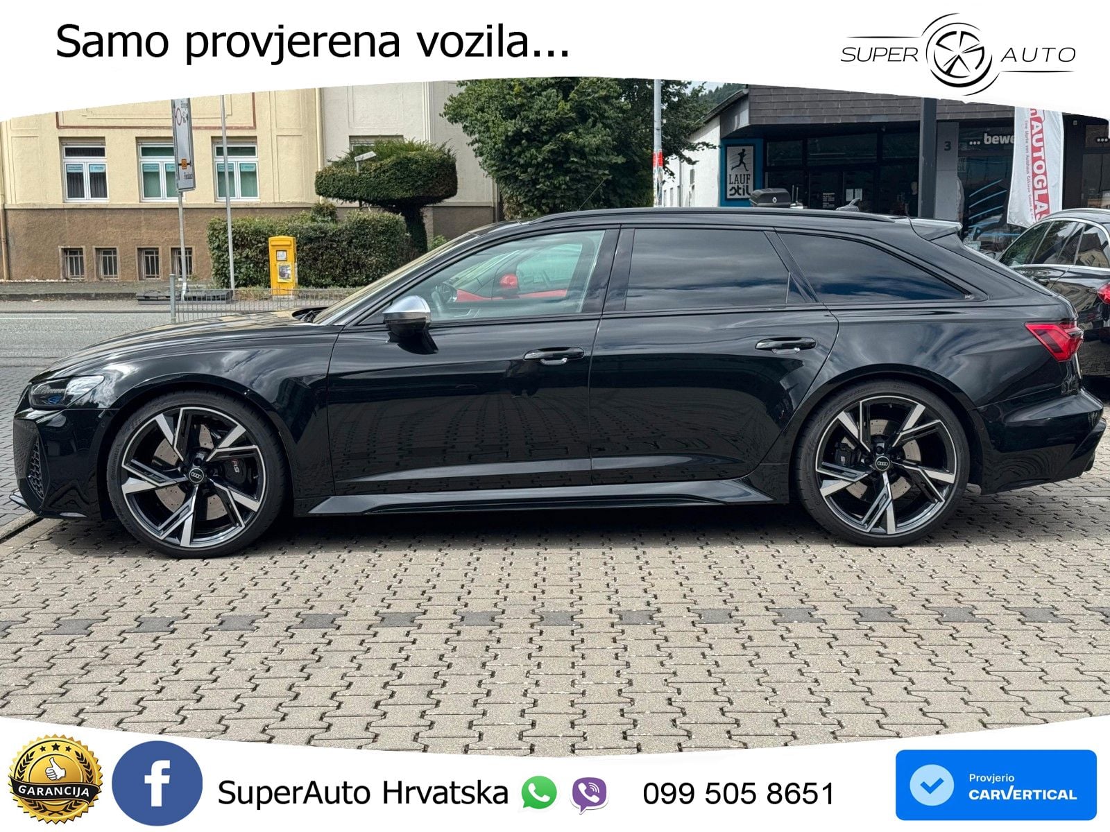 Audi RS6 Avant 4.0 TFSI V8 (600 KS) quattro Tiptronic ZRAČNI+ACC+GR SJED+KAM+PANO