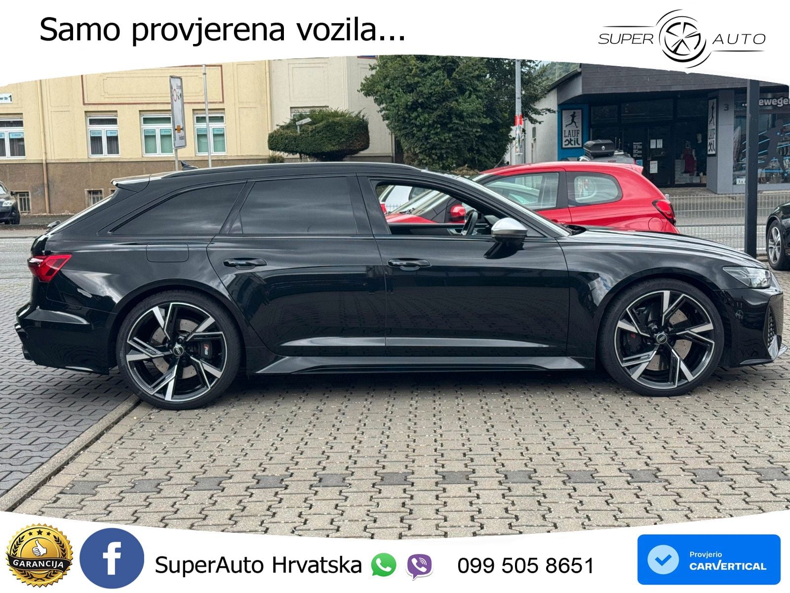 Audi RS6 Avant 4.0 TFSI V8 (600 KS) quattro Tiptronic ZRAČNI+ACC+GR SJED+KAM+PANO