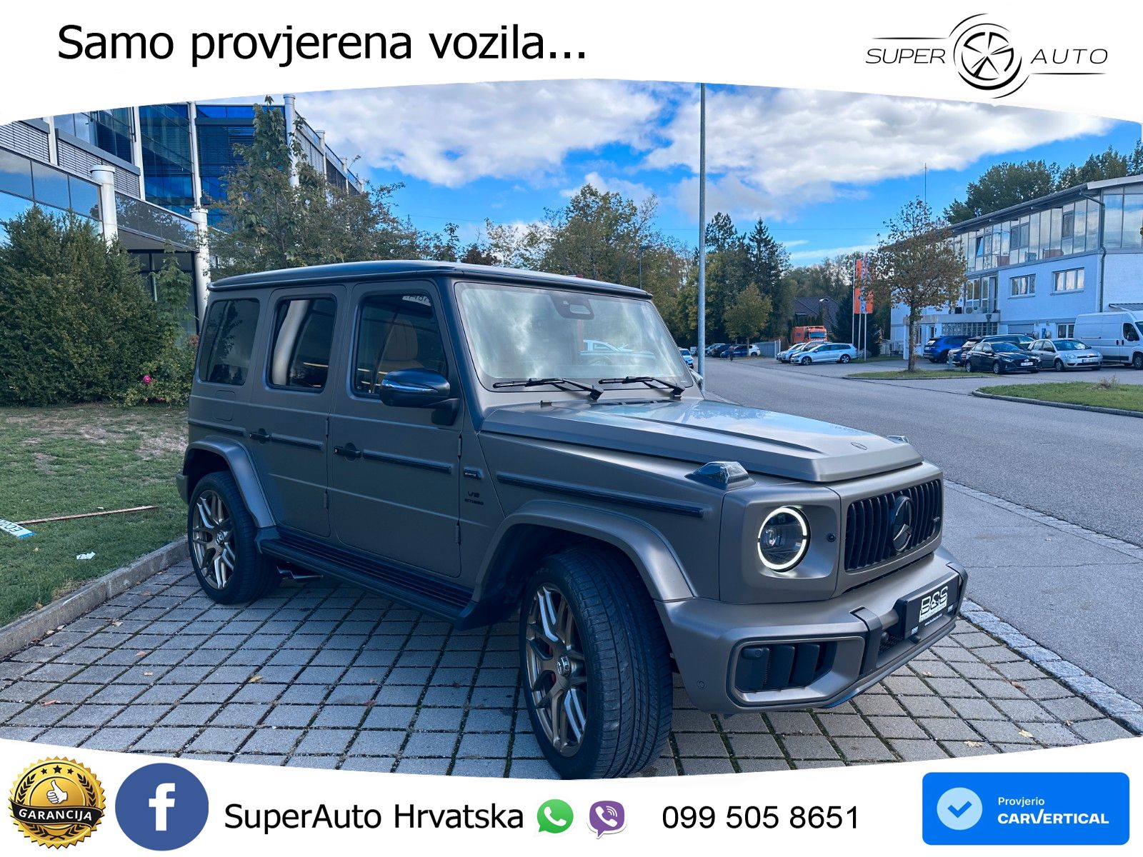 Mercedes AMG G 63 Long V8 (585 KS) 4MATIC 9G-TRONIC AMG SPEEDSHIFT TCT Manufaktur LED+GR SJED+ACC