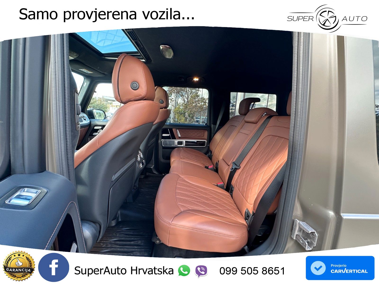 Mercedes AMG G 63 Long V8 (585 KS) 4MATIC 9G-TRONIC AMG SPEEDSHIFT TCT Manufaktur LED+GR SJED+ACC