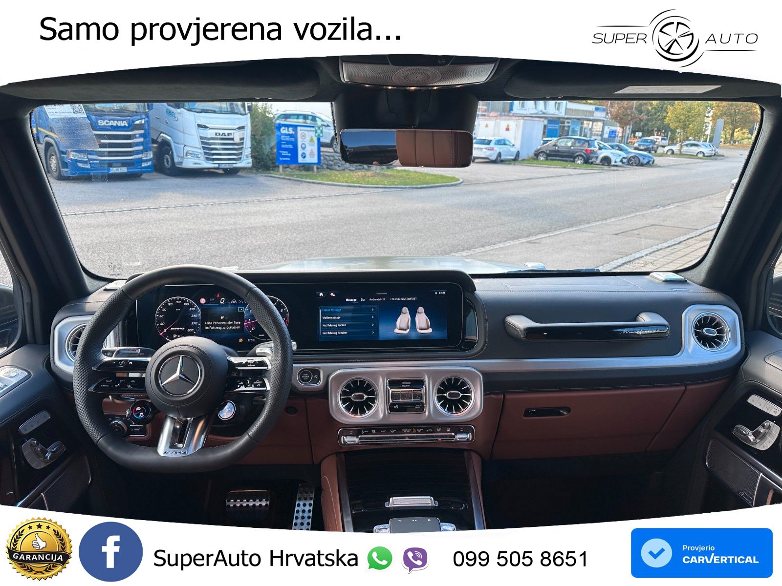 Mercedes AMG G 63 Long V8 (585 KS) 4MATIC 9G-TRONIC AMG SPEEDSHIFT TCT Manufaktur LED+GR SJED+ACC