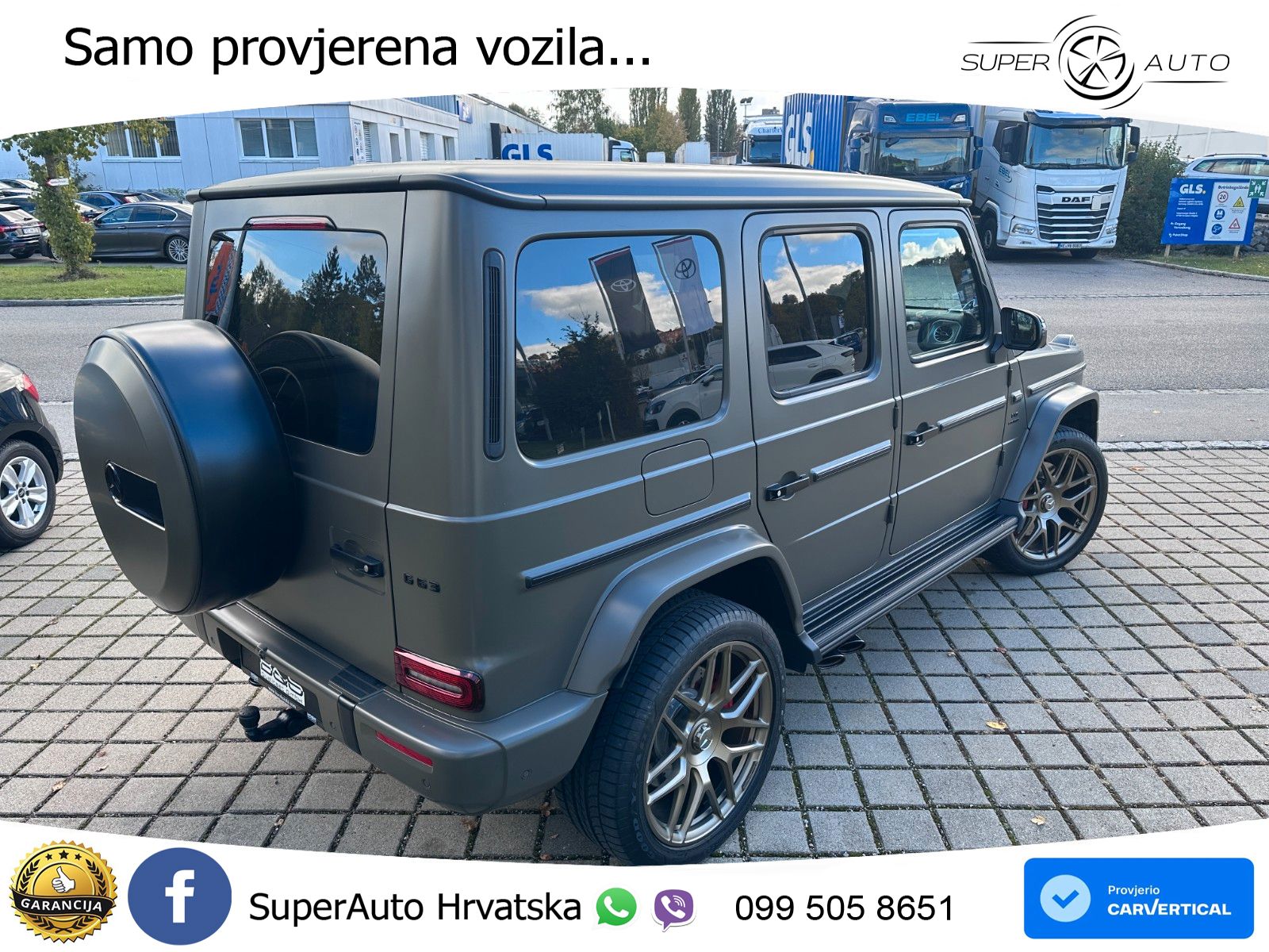 Mercedes AMG G 63 Long V8 (585 KS) 4MATIC 9G-TRONIC AMG SPEEDSHIFT TCT Manufaktur LED+GR SJED+ACC