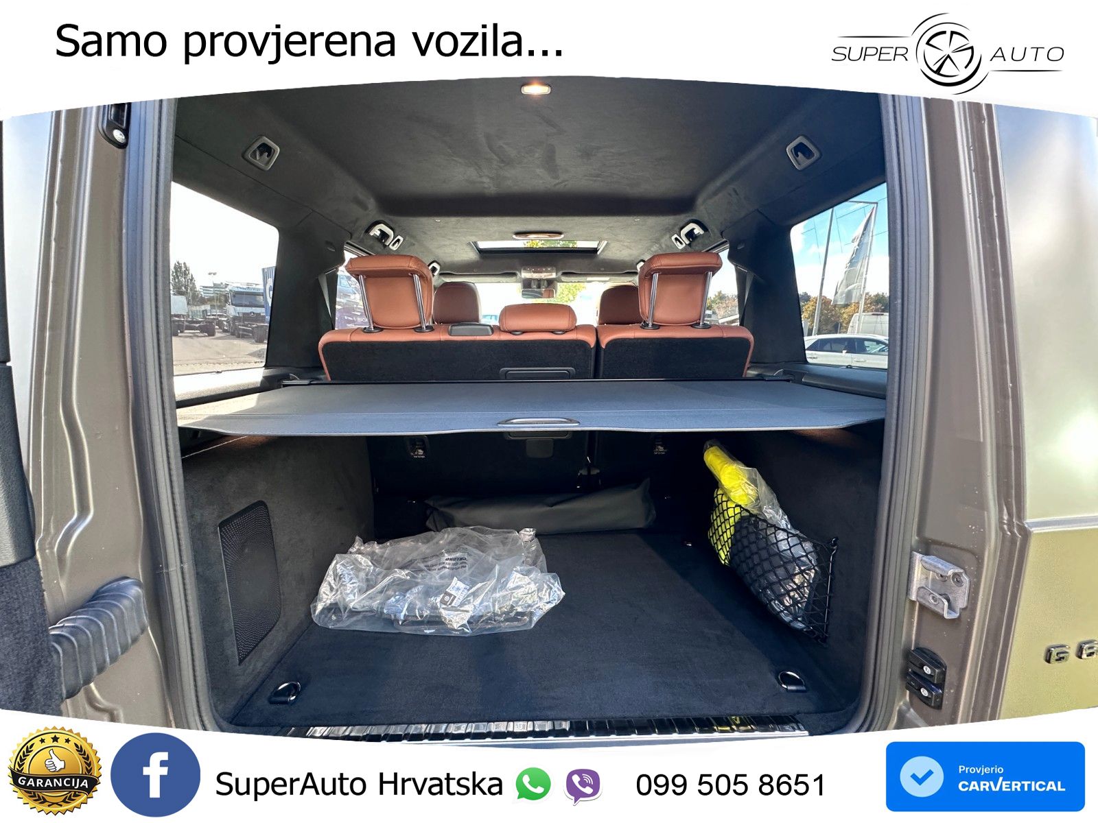 Mercedes AMG G 63 Long V8 (585 KS) 4MATIC 9G-TRONIC AMG SPEEDSHIFT TCT Manufaktur LED+GR SJED+ACC