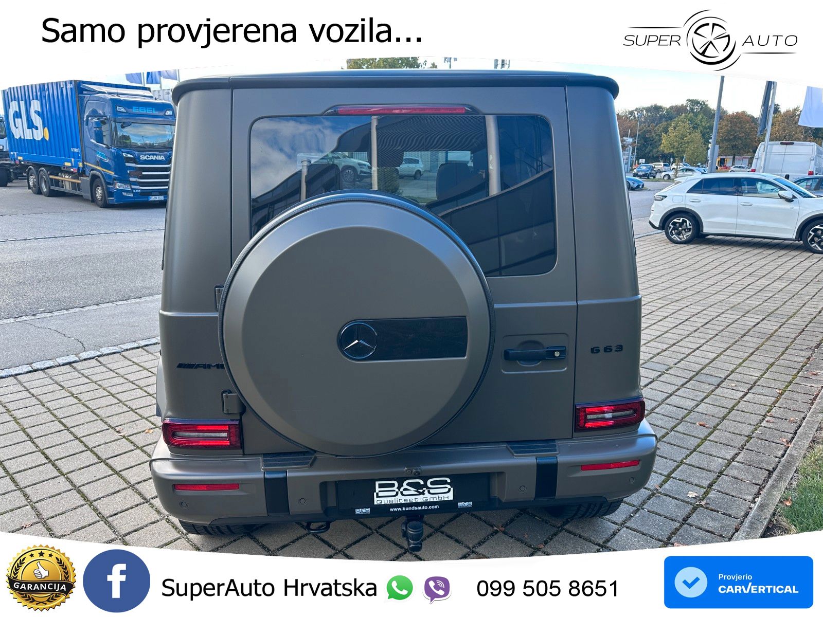 Mercedes AMG G 63 Long V8 (585 KS) 4MATIC 9G-TRONIC AMG SPEEDSHIFT TCT Manufaktur LED+GR SJED+ACC
