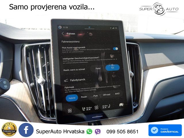 Volvo XC60 T6 AWD Geartronic ACC+GR SJED+360+PANO