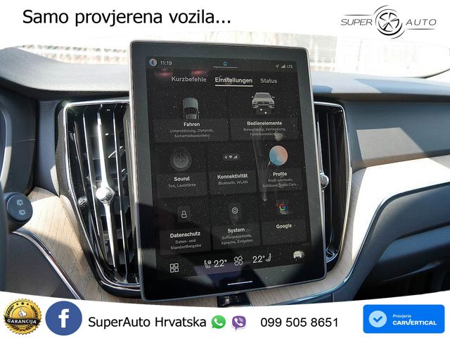 Volvo XC60 T6 AWD Geartronic ACC+GR SJED+360+PANO