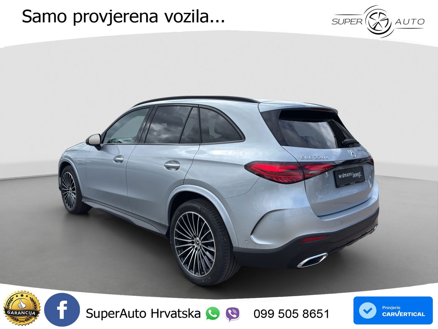 Mercedes GLC 220d (197 KS) 4MATIC 9G-TRONIC LED+GR SJED+ACC