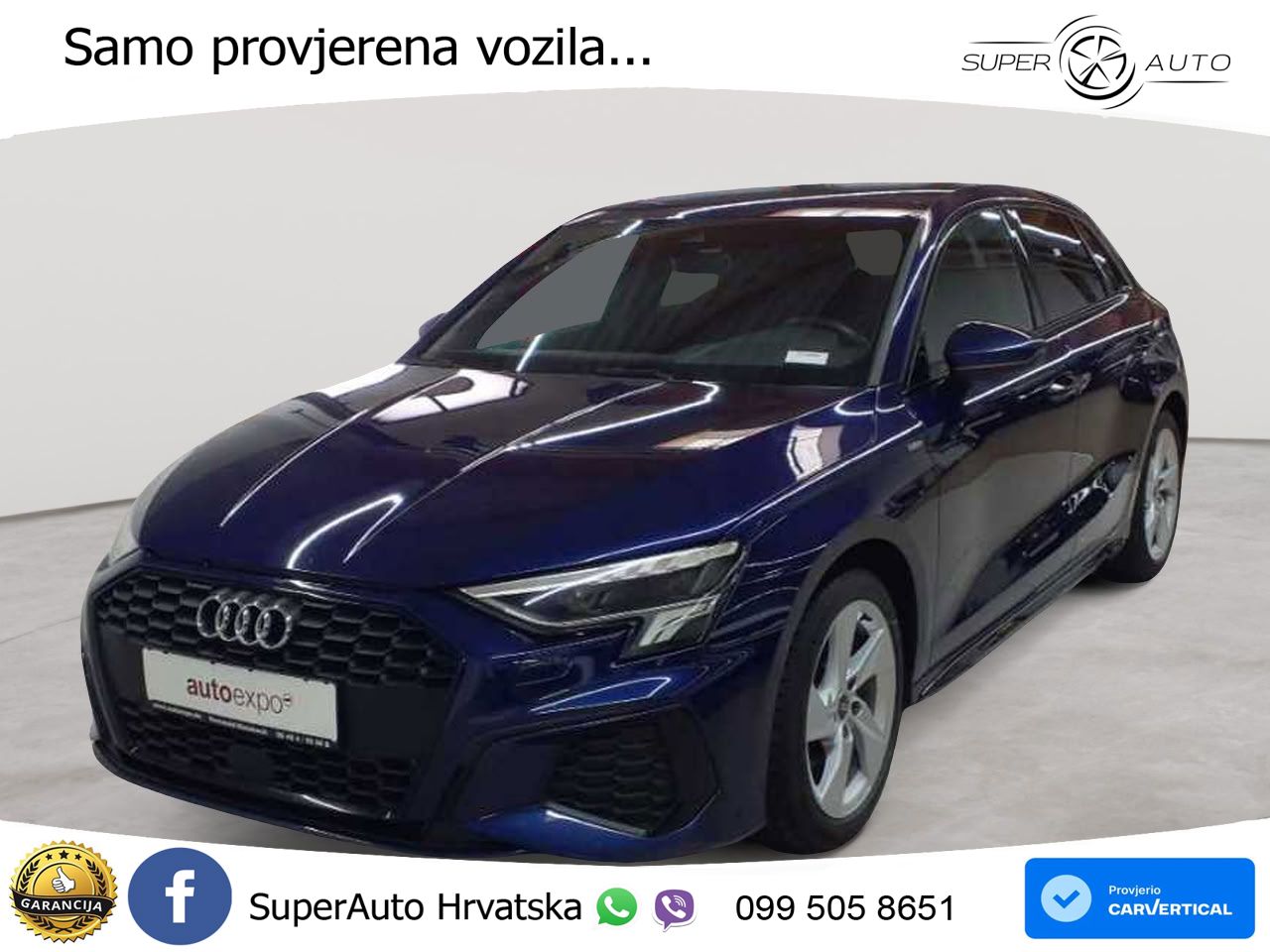 Audi A3 35 TFSI (150 KS) S tronic S line