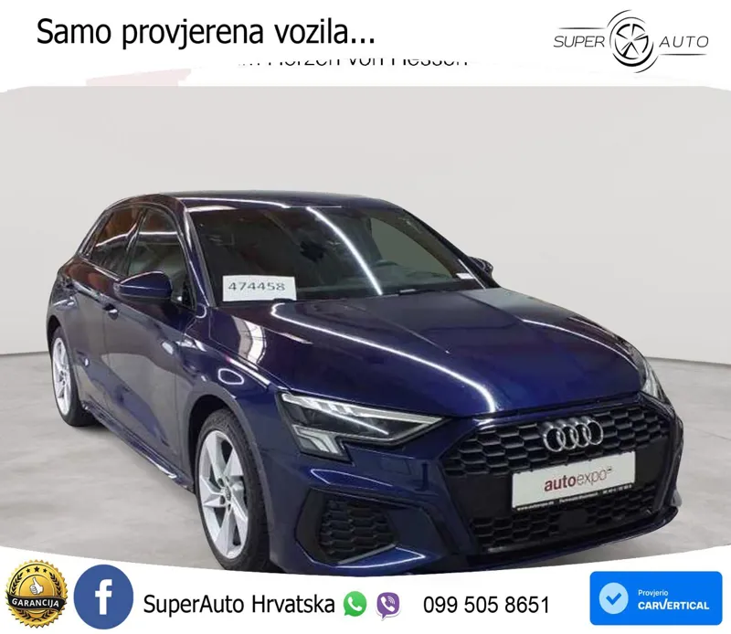 Audi A3 35 TFSI (150 KS) S tronic S line