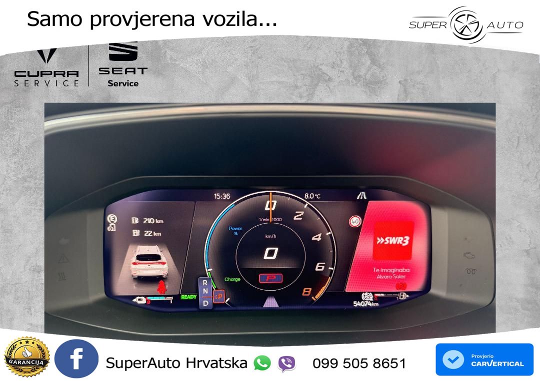 Cupra Formentor 1.4 TSI (245 KS) e-Hybrid DSG VZ LED+GR SJED+ACC
