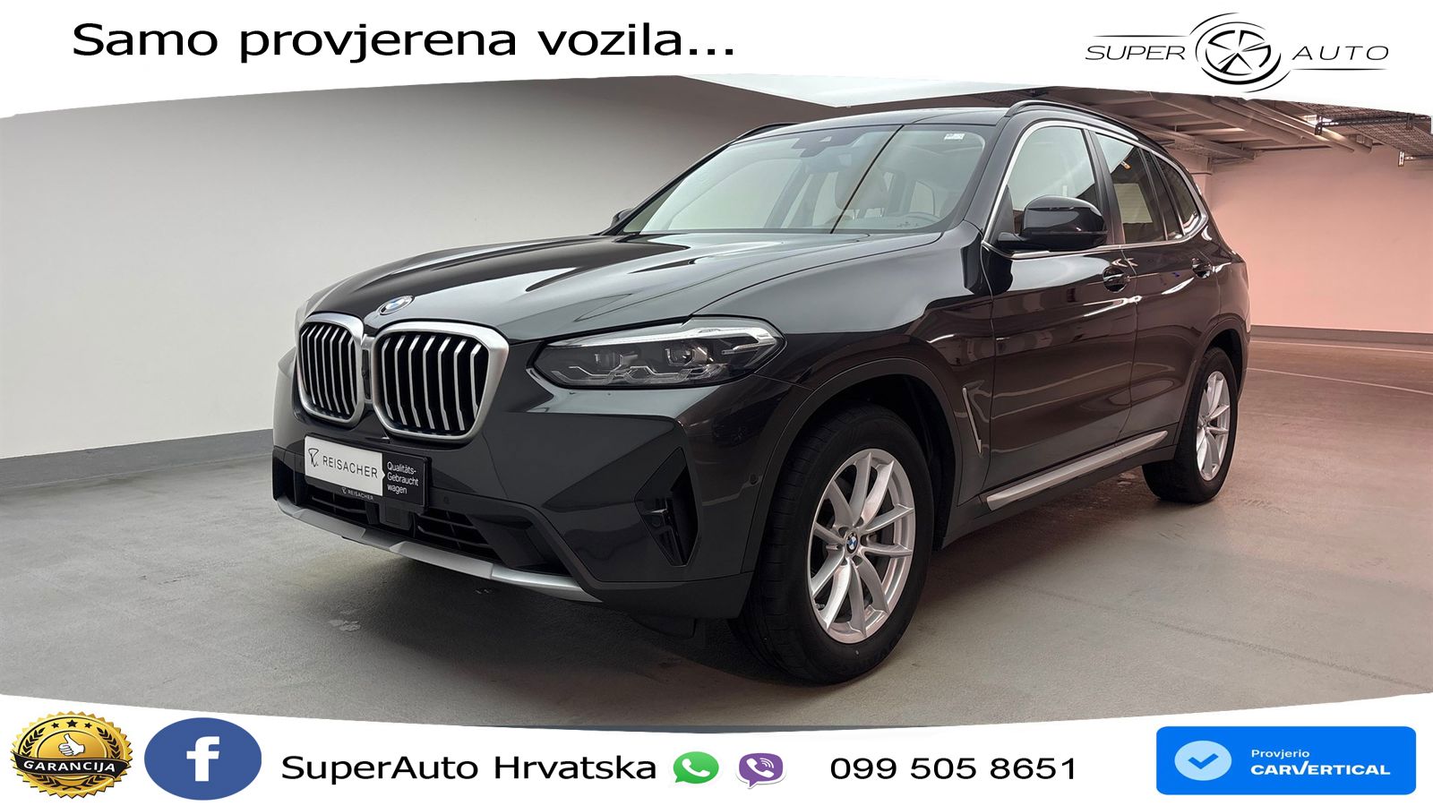 BMW X3 20d xDrive Steptronic LED+GR SJED+ACC