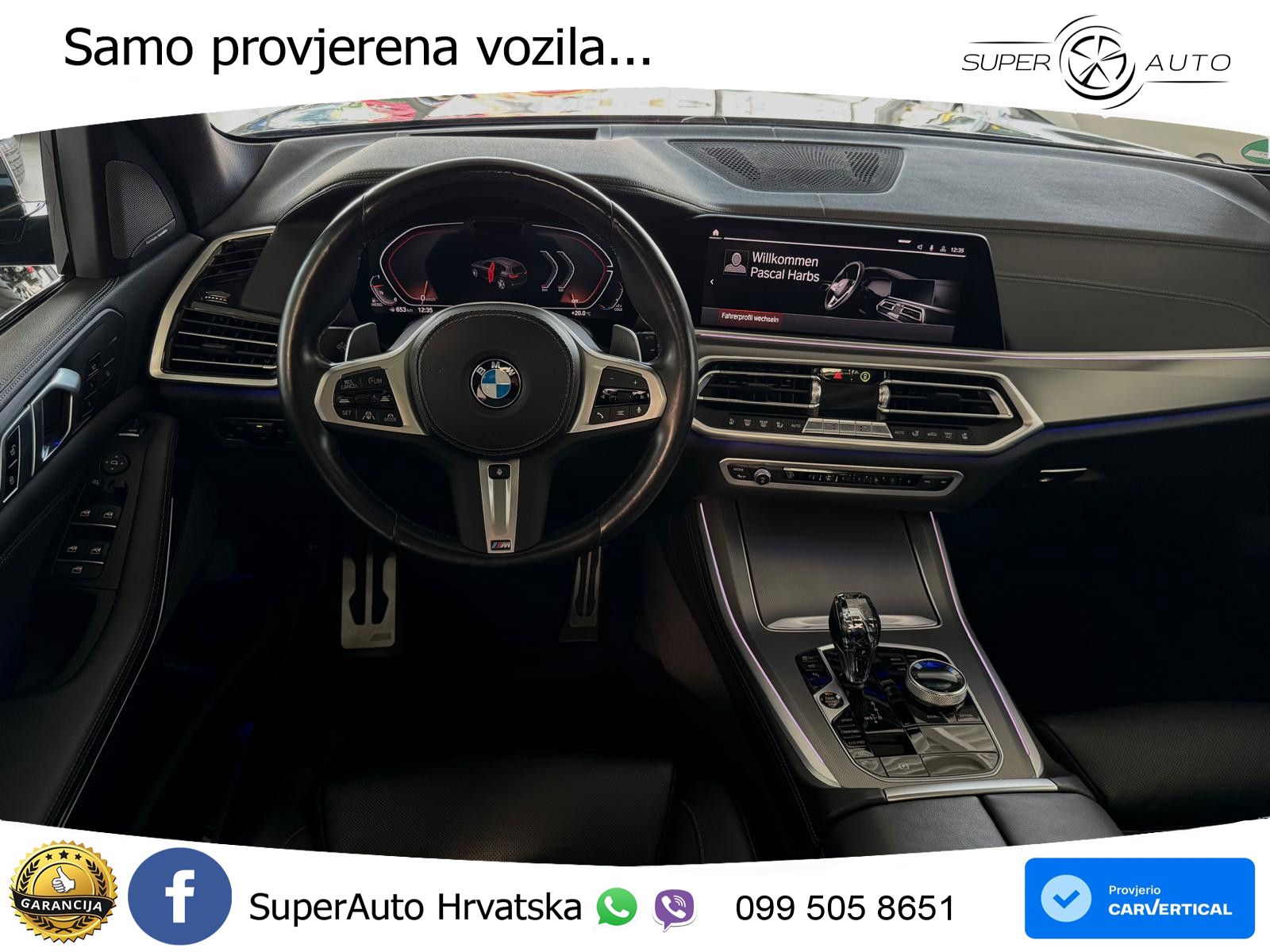 BMW X5 30d (286 KS) xDrive Steptronic M Sport ACC+HEAD+4xGR SJED+360+PANO