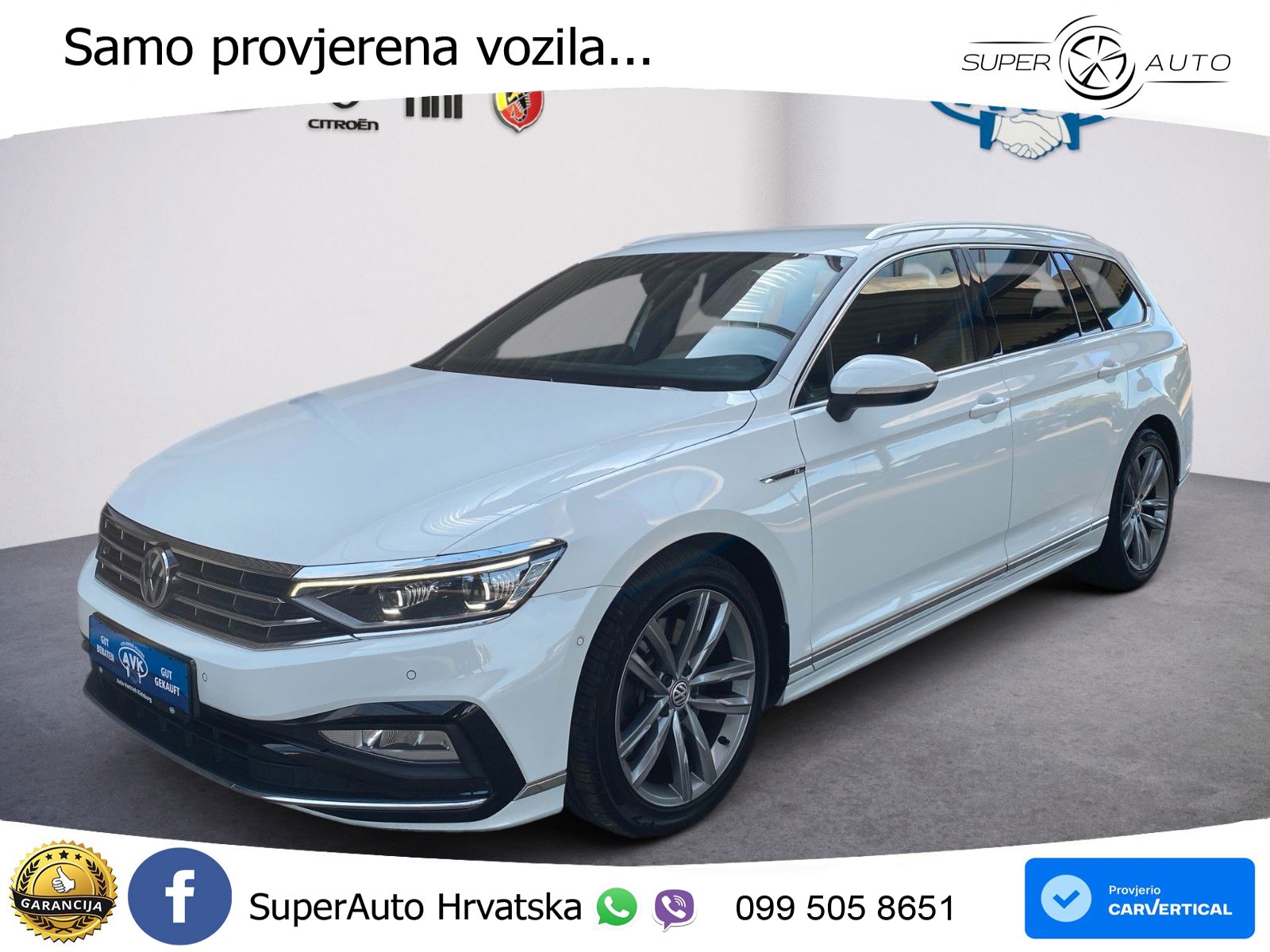 Volkswagen Passat Variant 2.0 TDI (240 KS) 4MOTION DSG R-Line LED+GR SJED+ACC