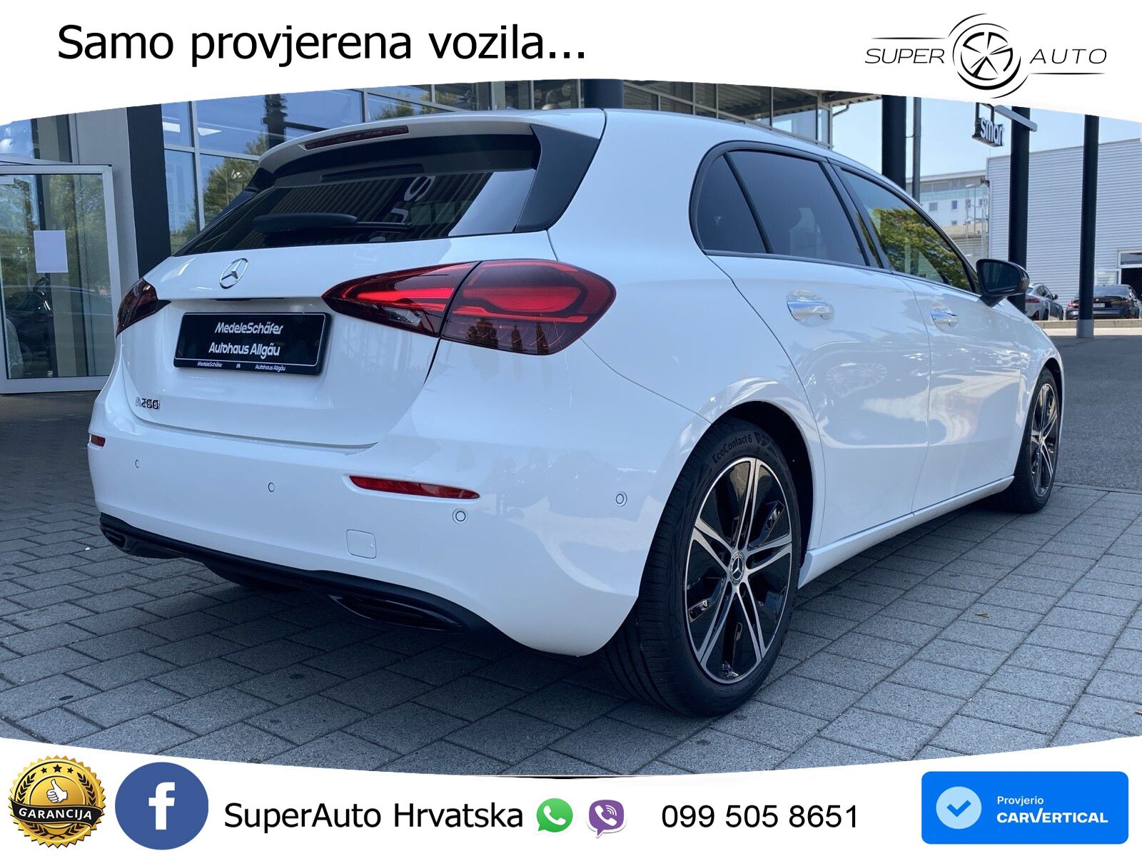 Mercedes-Benz A 200 7G-DCT LED+GR SJED+ACC