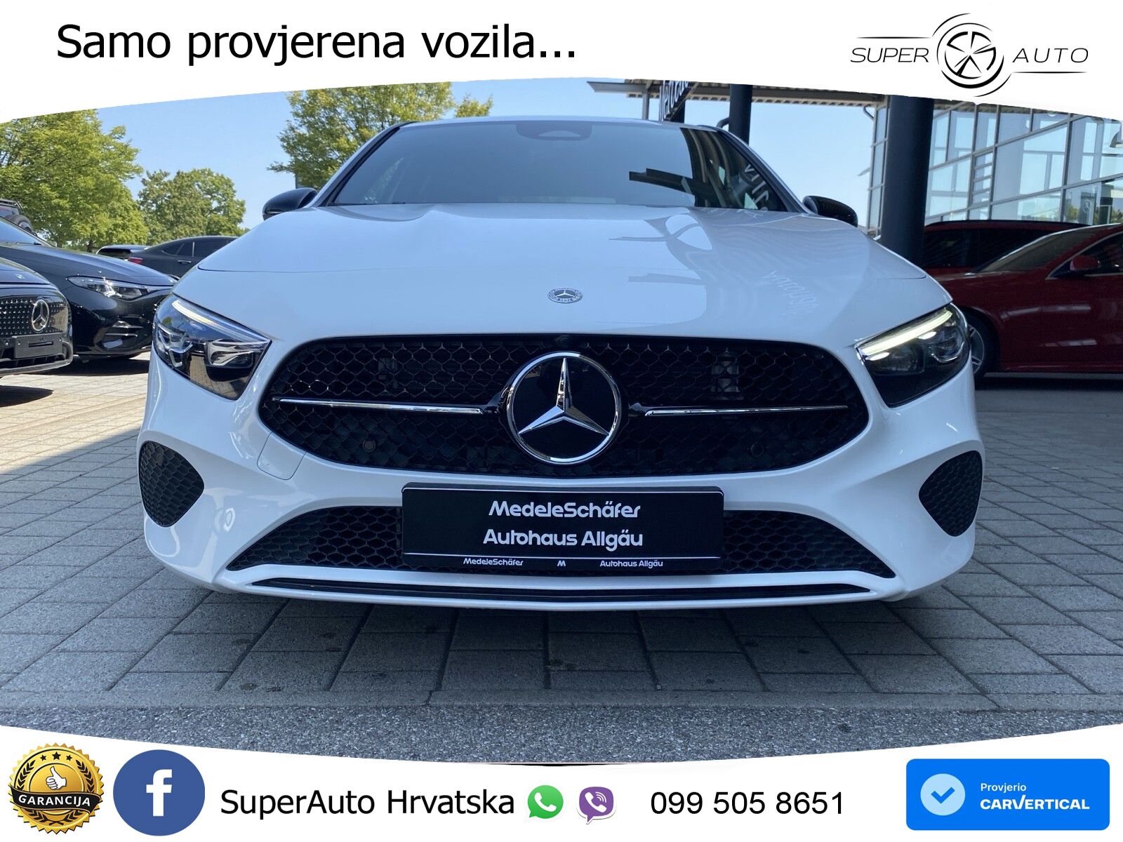Mercedes-Benz A 200 7G-DCT LED+GR SJED+ACC