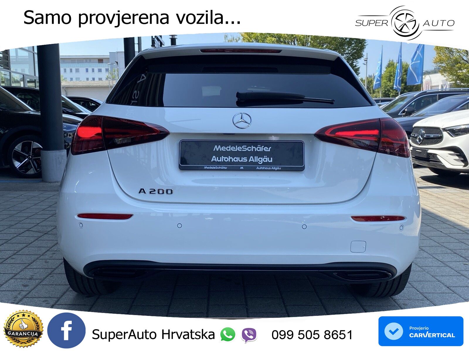 Mercedes-Benz A 200 7G-DCT LED+GR SJED+ACC
