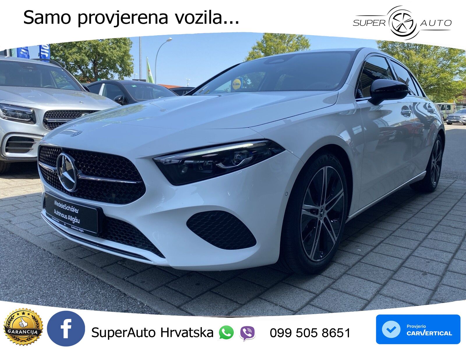 Mercedes-Benz A 200 7G-DCT LED+GR SJED+ACC
