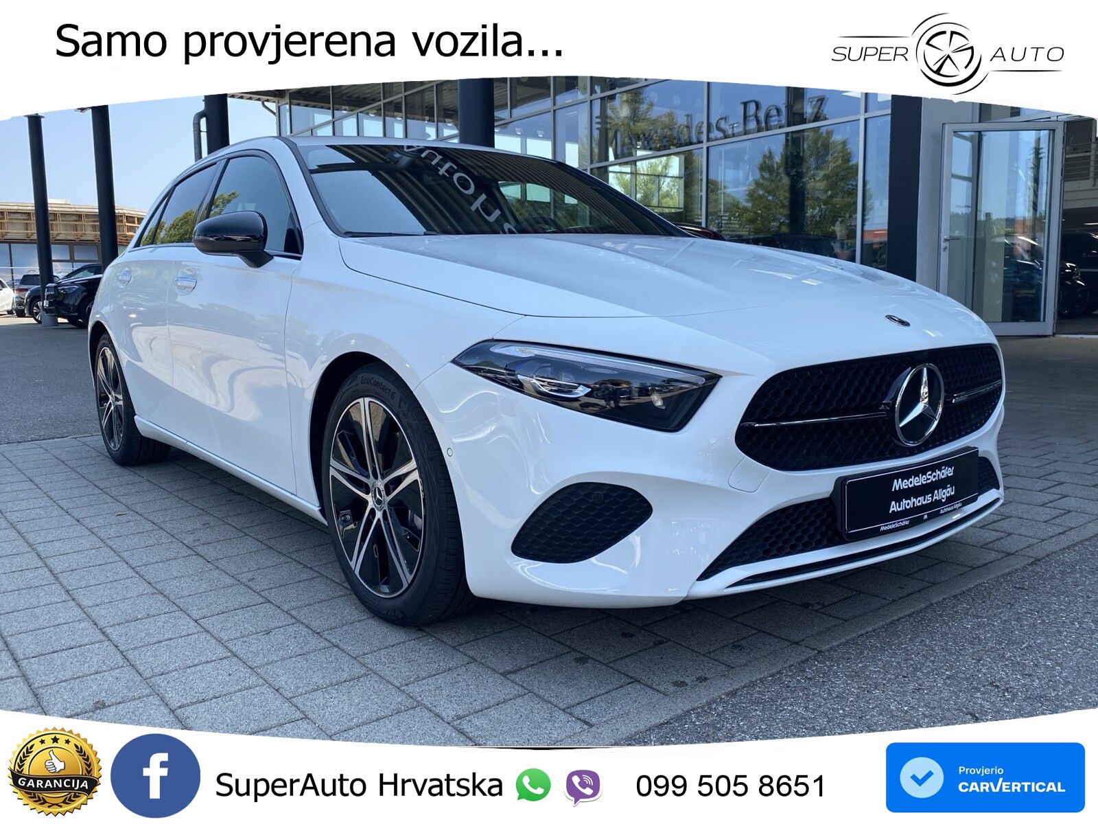 Mercedes-Benz A 200 7G-DCT LED+GR SJED+ACC