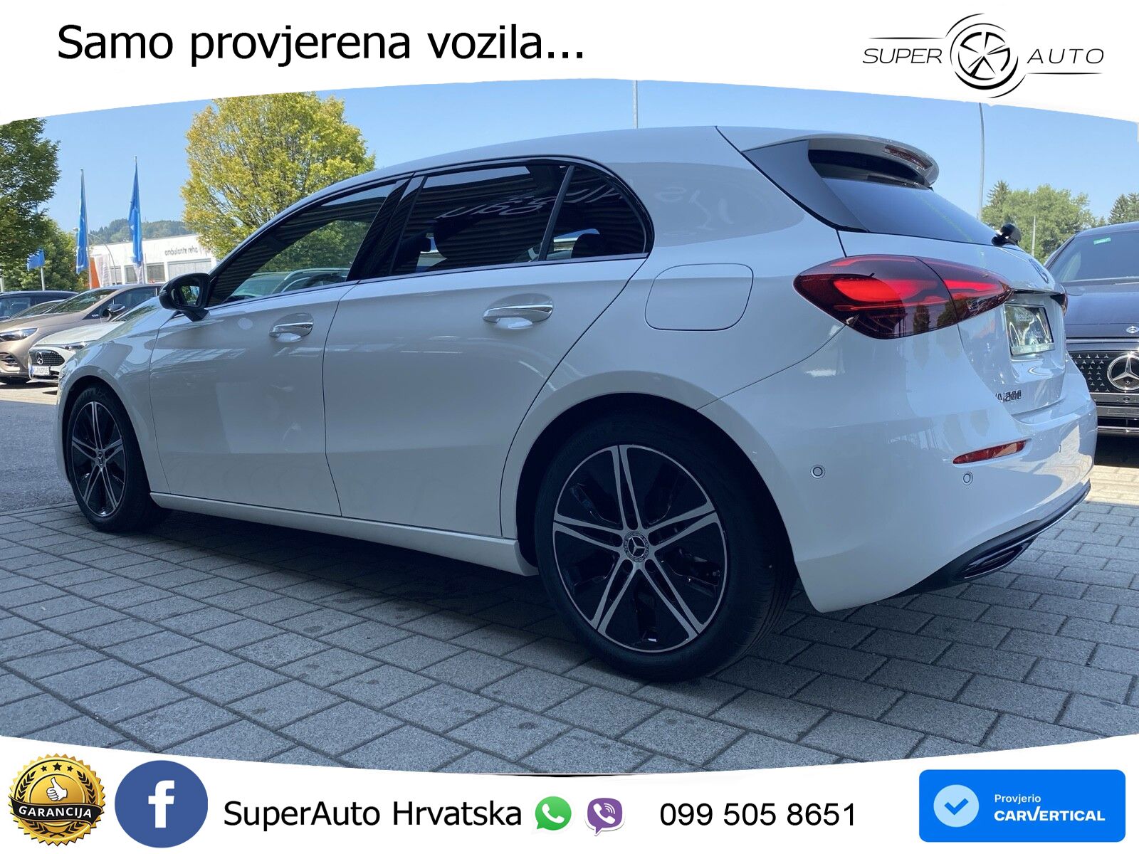 Mercedes-Benz A 200 7G-DCT LED+GR SJED+ACC