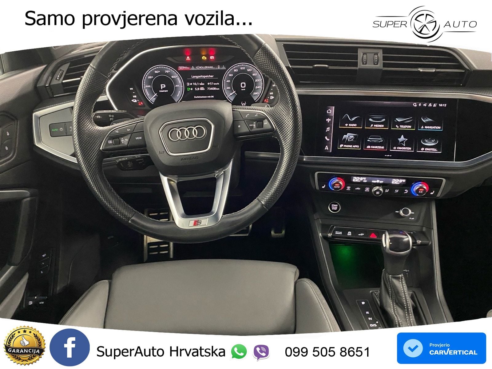 Audi Q3 45 TFSIe (245 KS) S tronic 2x S line LED+GR SJED+ACC