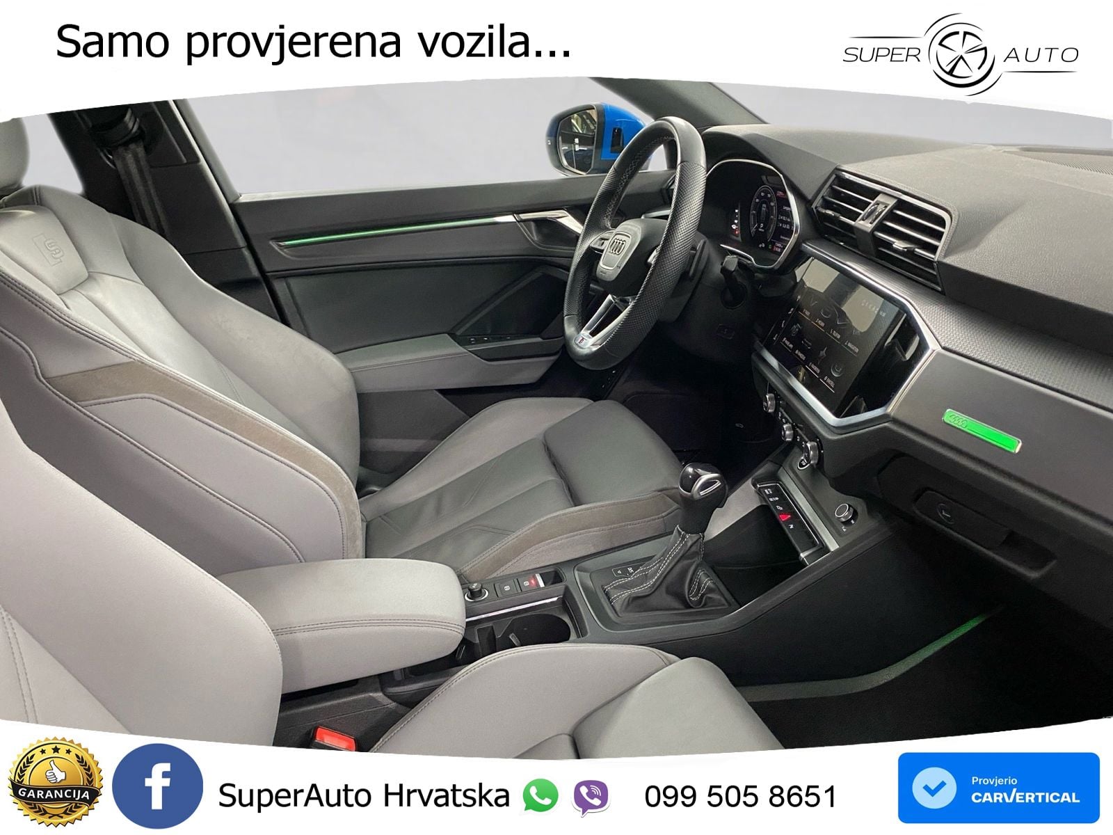 Audi Q3 45 TFSIe (245 KS) S tronic 2x S line LED+GR SJED+ACC