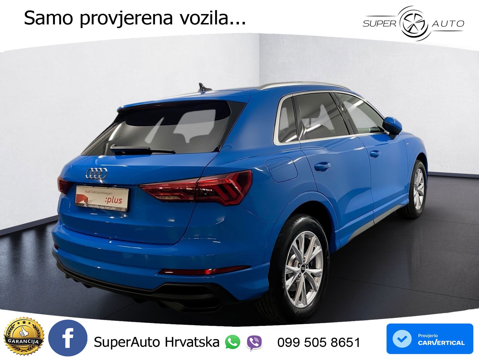 Audi Q3 45 TFSIe (245 KS) S tronic 2x S line LED+GR SJED+ACC
