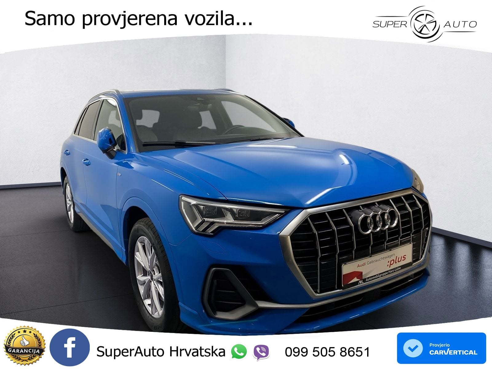 Audi Q3 45 TFSIe (245 KS) S tronic 2x S line LED+GR SJED+ACC