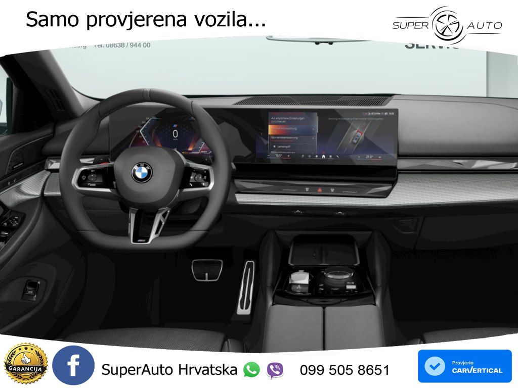 BMW 520d Touring (197 KS) xDrive Steptronic M Sport LED+GR SJED+ACC