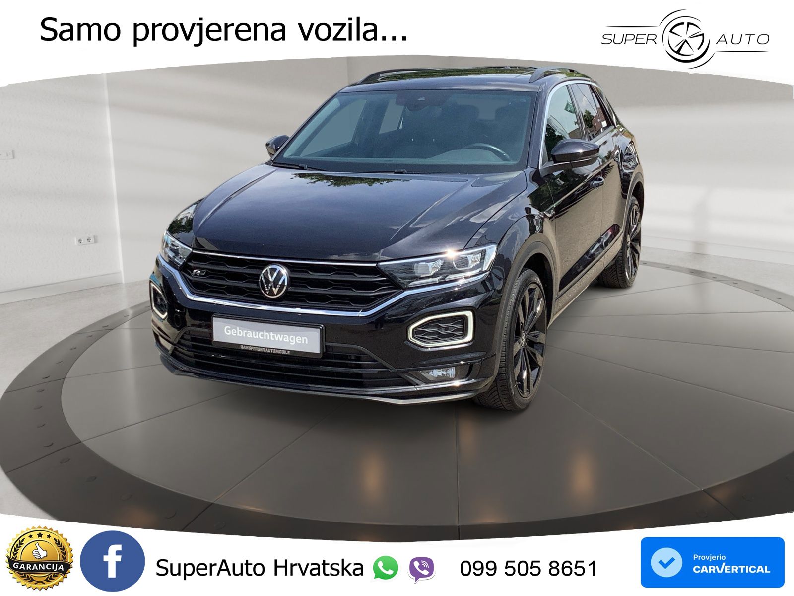 Volkswagen T-Roc I 1.5 TSI (150 KS) DSG LED+GR SJED+ACC