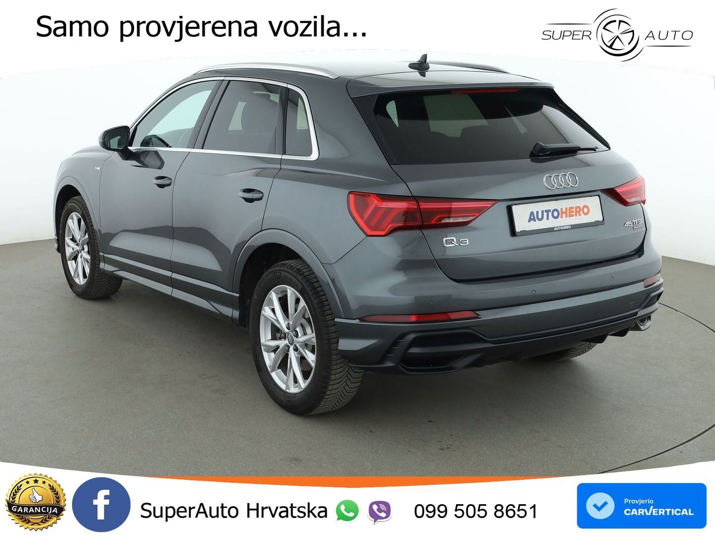 Audi Q3 45 TFSI (230 KS) quattro S tronic S line