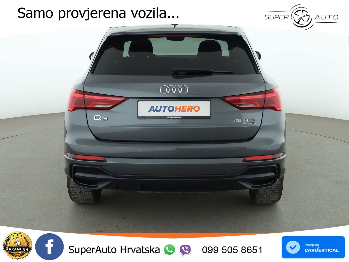 Audi Q3 45 TFSI (230 KS) quattro S tronic S line