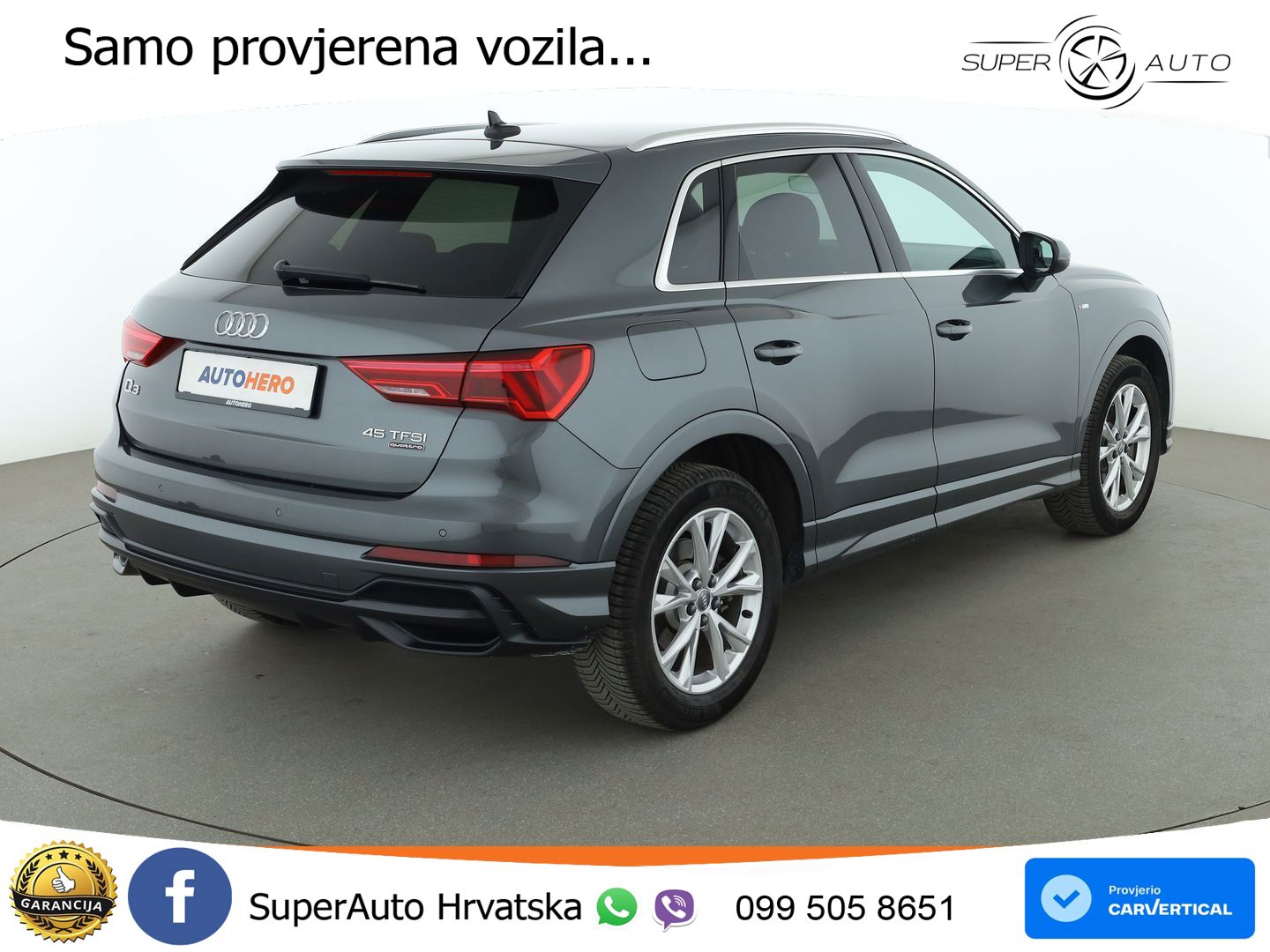 Audi Q3 45 TFSI (230 KS) quattro S tronic S line