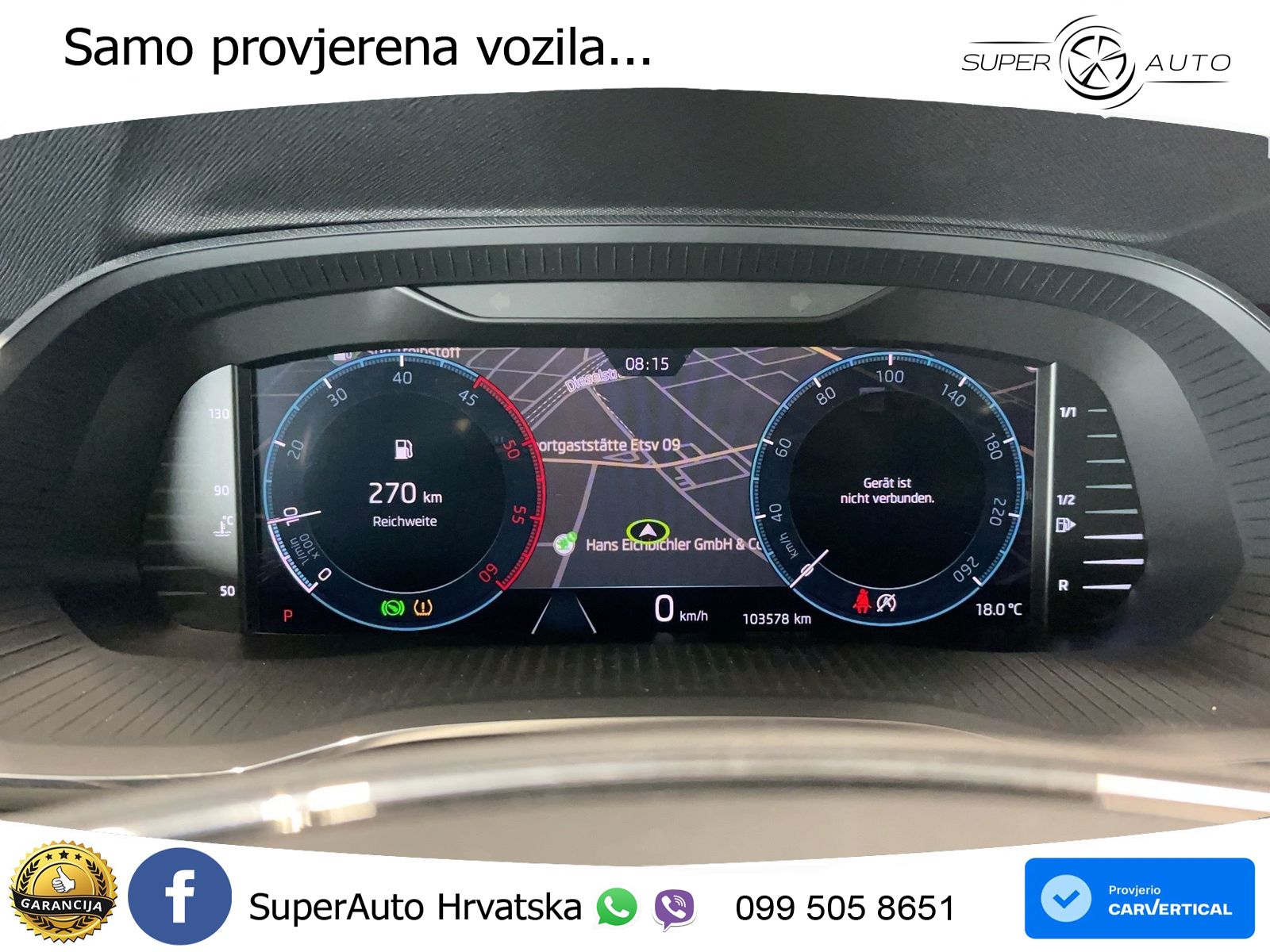 Škoda Octavia Combi 2.0 TDI (150 KS) DSG