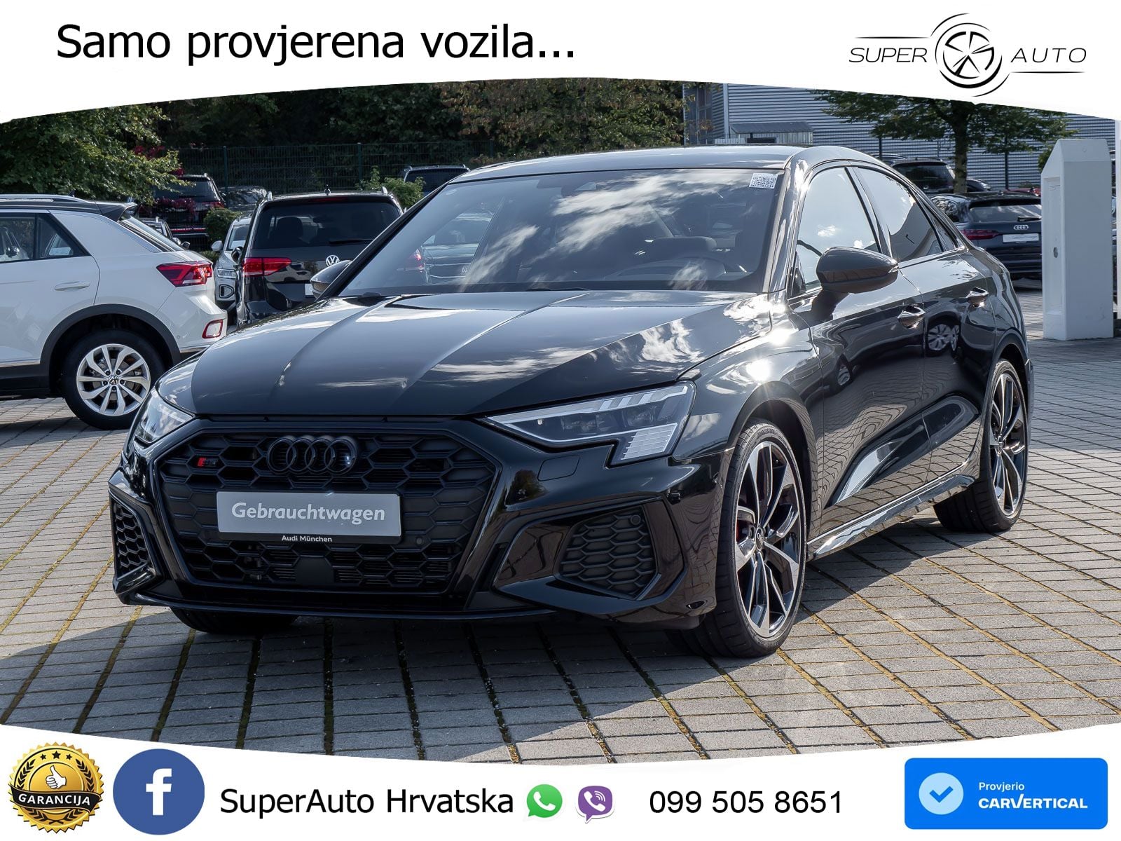 Audi S3 Limuzina 2.0 TFSI (310 KS) quattro S tronic MATRIX+GR SJED+KAM