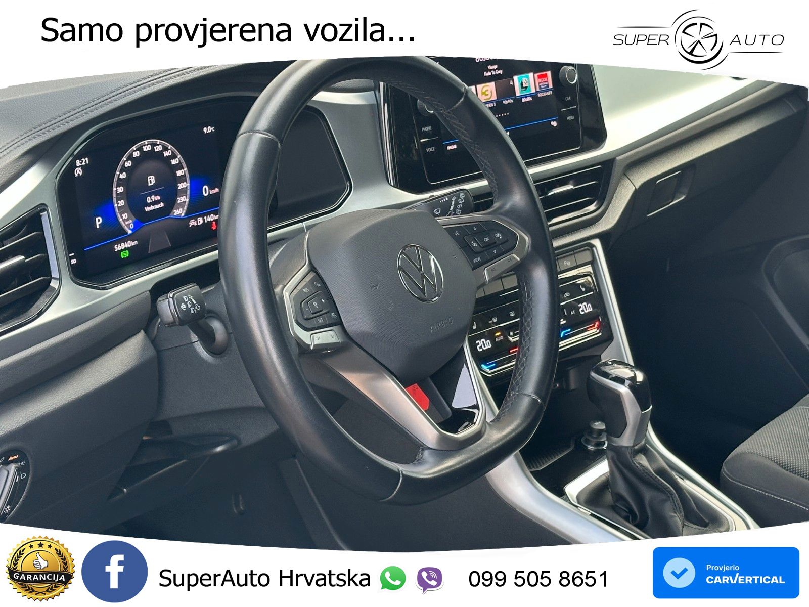Volkswagen T-Roc 1.5 TSI (150 KS) DSG LED+GR SJED+ACC