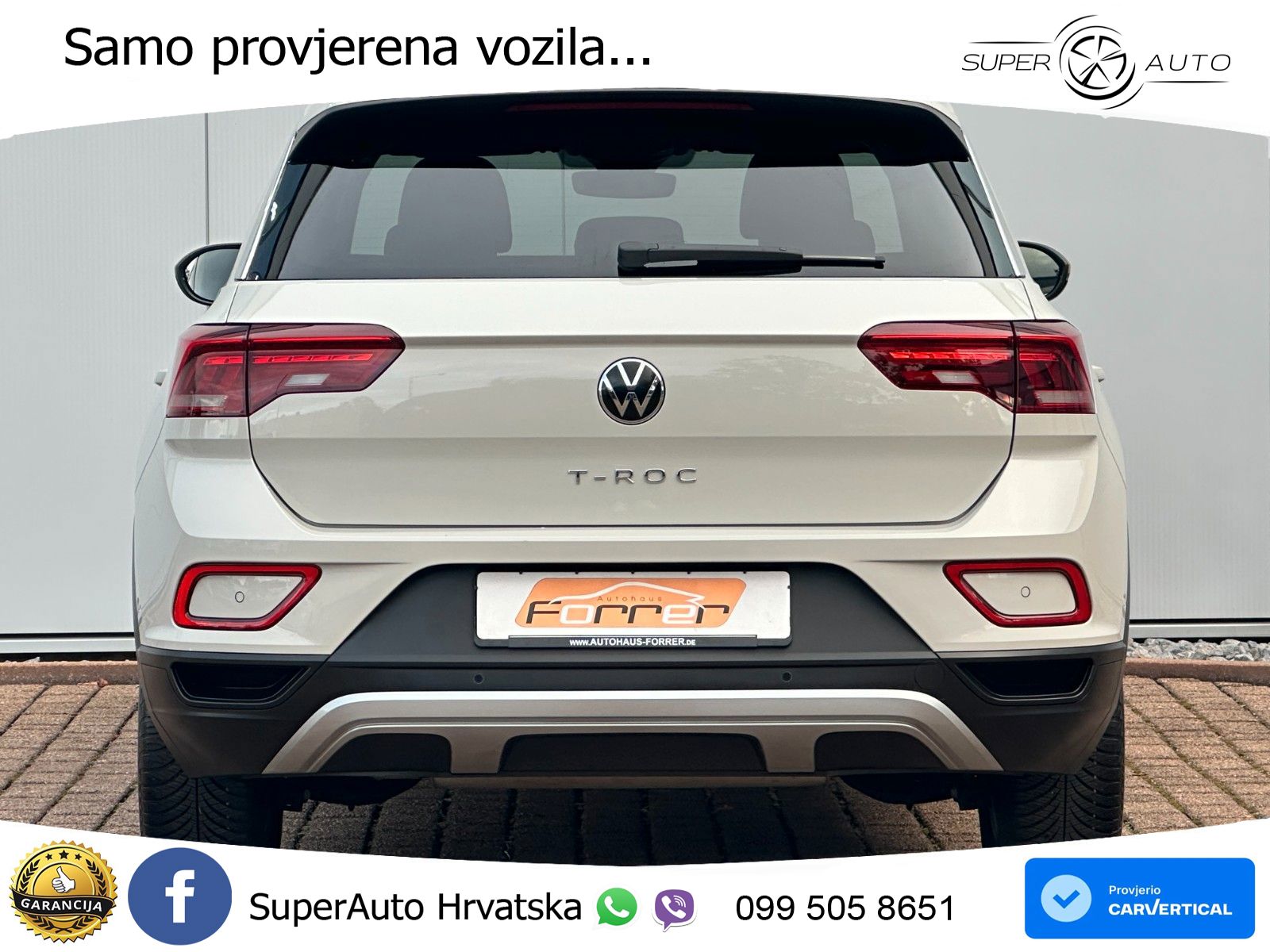 Volkswagen T-Roc 1.5 TSI (150 KS) DSG LED+GR SJED+ACC