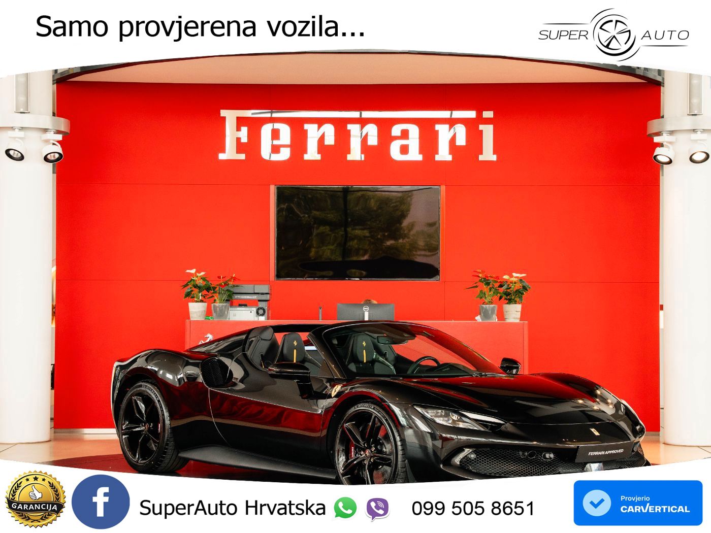 Ferrari 296 GTS 3.0 V6 (830 KS) F1 DCT