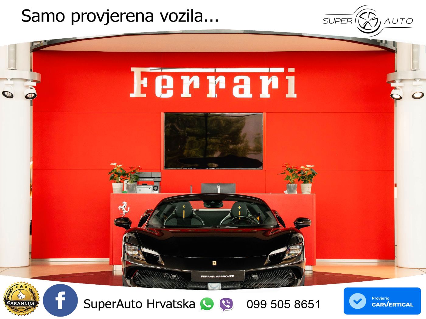 Ferrari 296 GTS 3.0 V6 (830 KS) F1 DCT