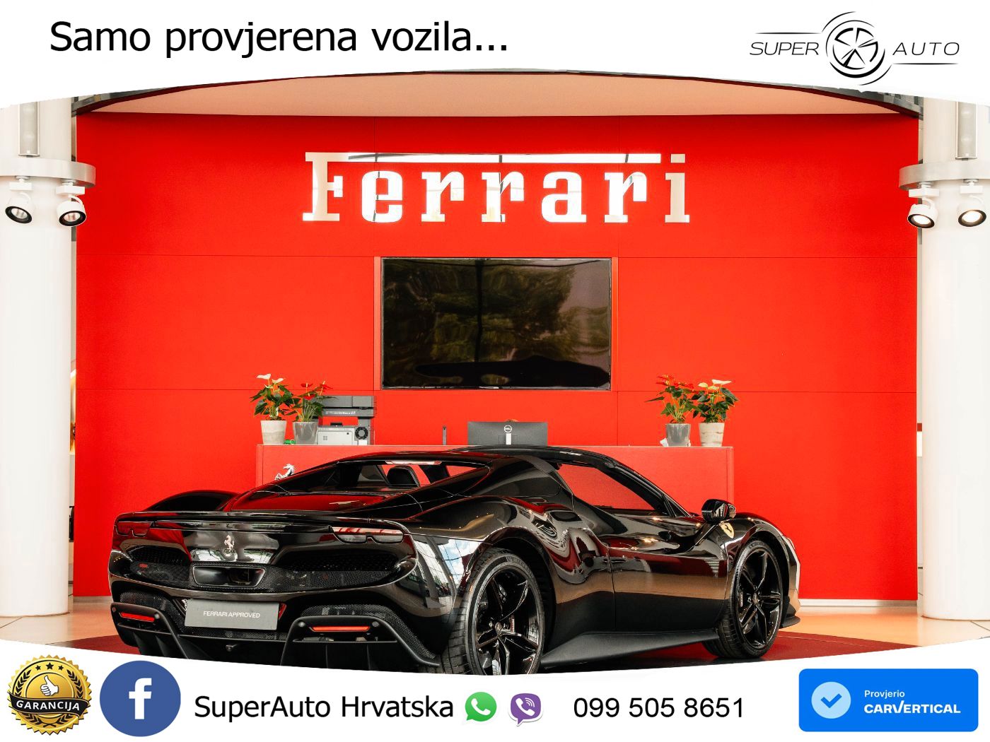 Ferrari 296 GTS 3.0 V6 (830 KS) F1 DCT