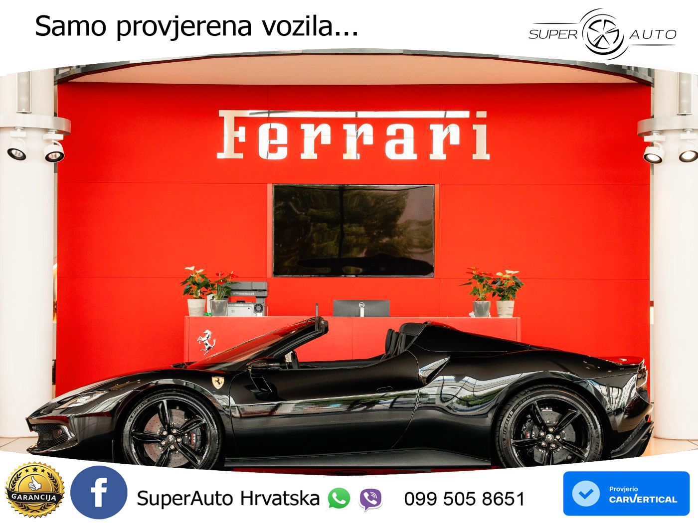 Ferrari 296 GTS 3.0 V6 (830 KS) F1 DCT