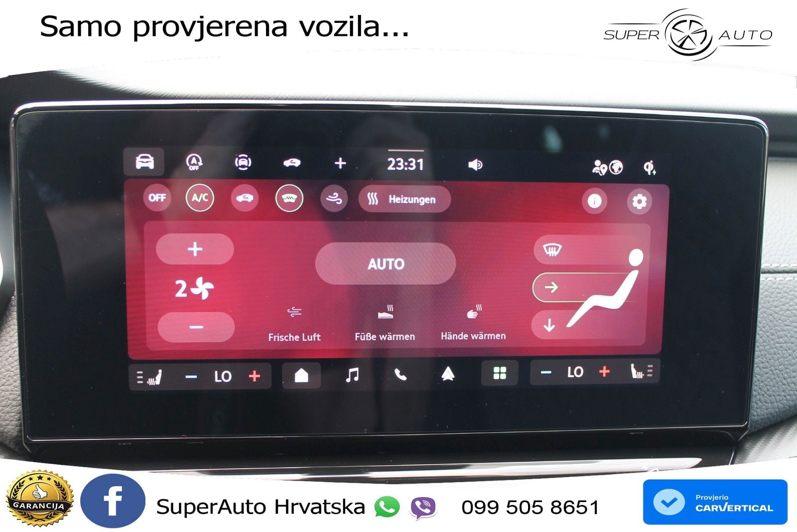 Škoda Octavia Combi 2.0 TSI (204 KS) 4x4 DSG SportLine LED+GR SJED+ACC