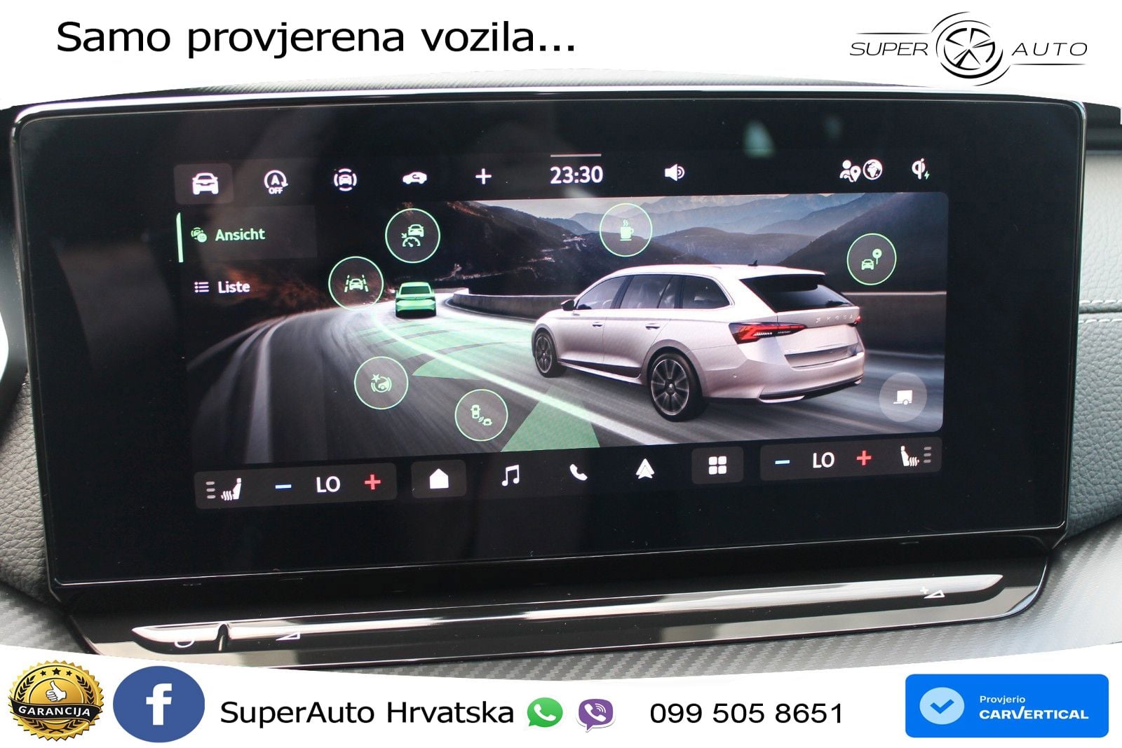 Škoda Octavia Combi 2.0 TSI (204 KS) 4x4 DSG SportLine LED+GR SJED+ACC