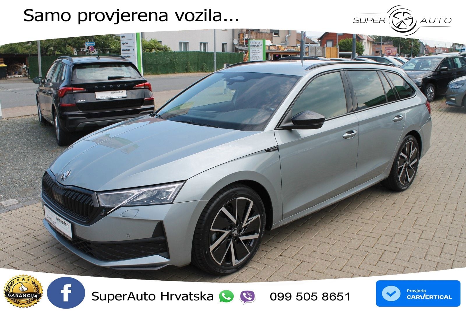 Škoda Octavia Combi 2.0 TSI (204 KS) 4x4 DSG SportLine LED+GR SJED+ACC