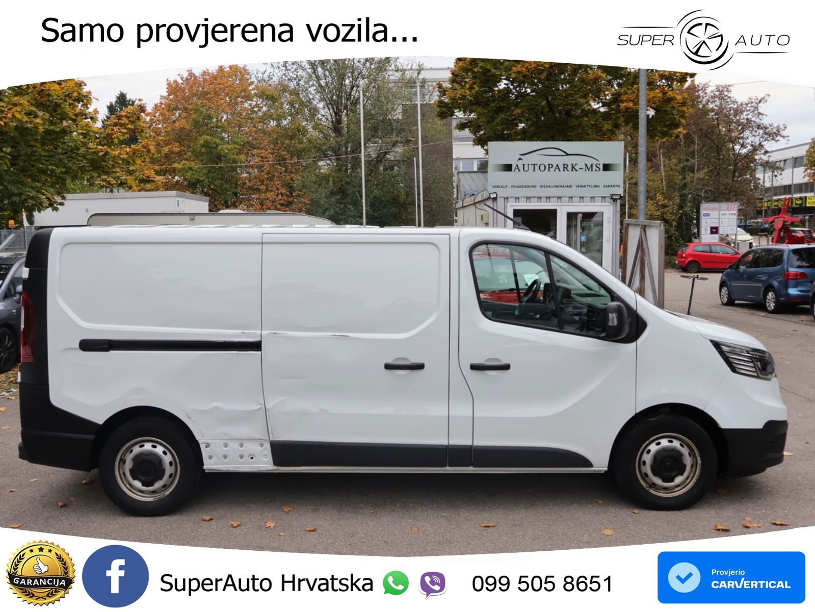 Renault Trafic Kasten L2H1 3,0t Komfort Klima-Kamera-LED 131 KS