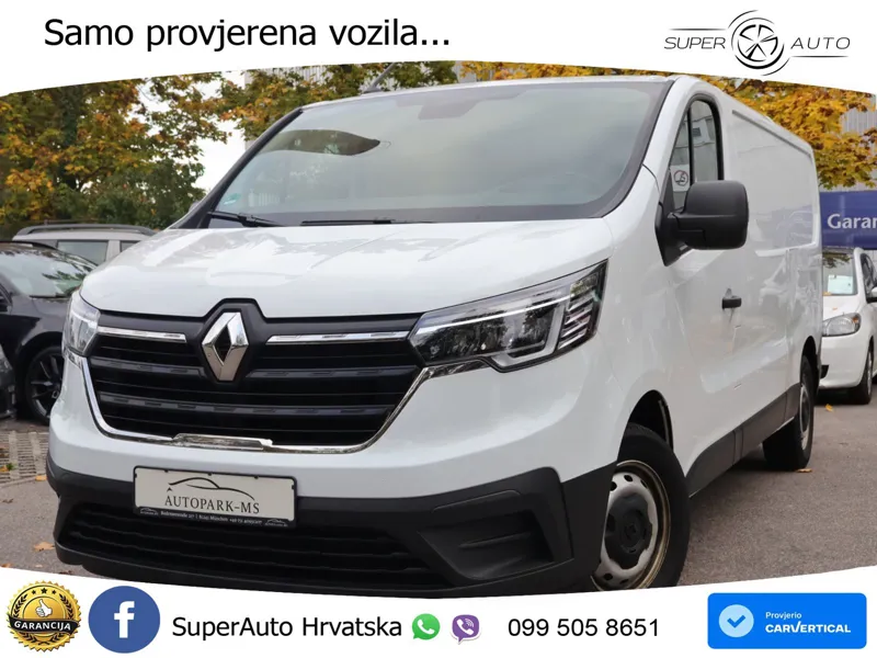 Renault Trafic Kasten L2H1 3,0t Komfort Klima-Kamera-LED 131 KS