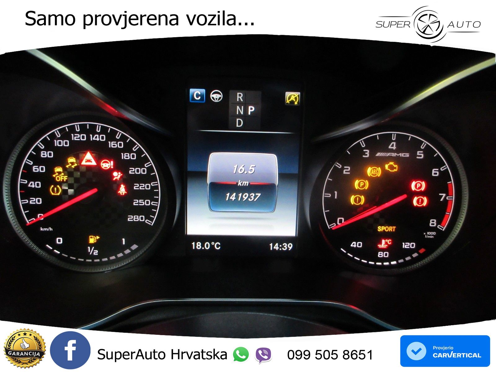 Mercedes GLC Coupe AMG 43 (367 KS) 4MATIC G-TRONIC ZRAČNI+ACC+4xGR SJED+KAM