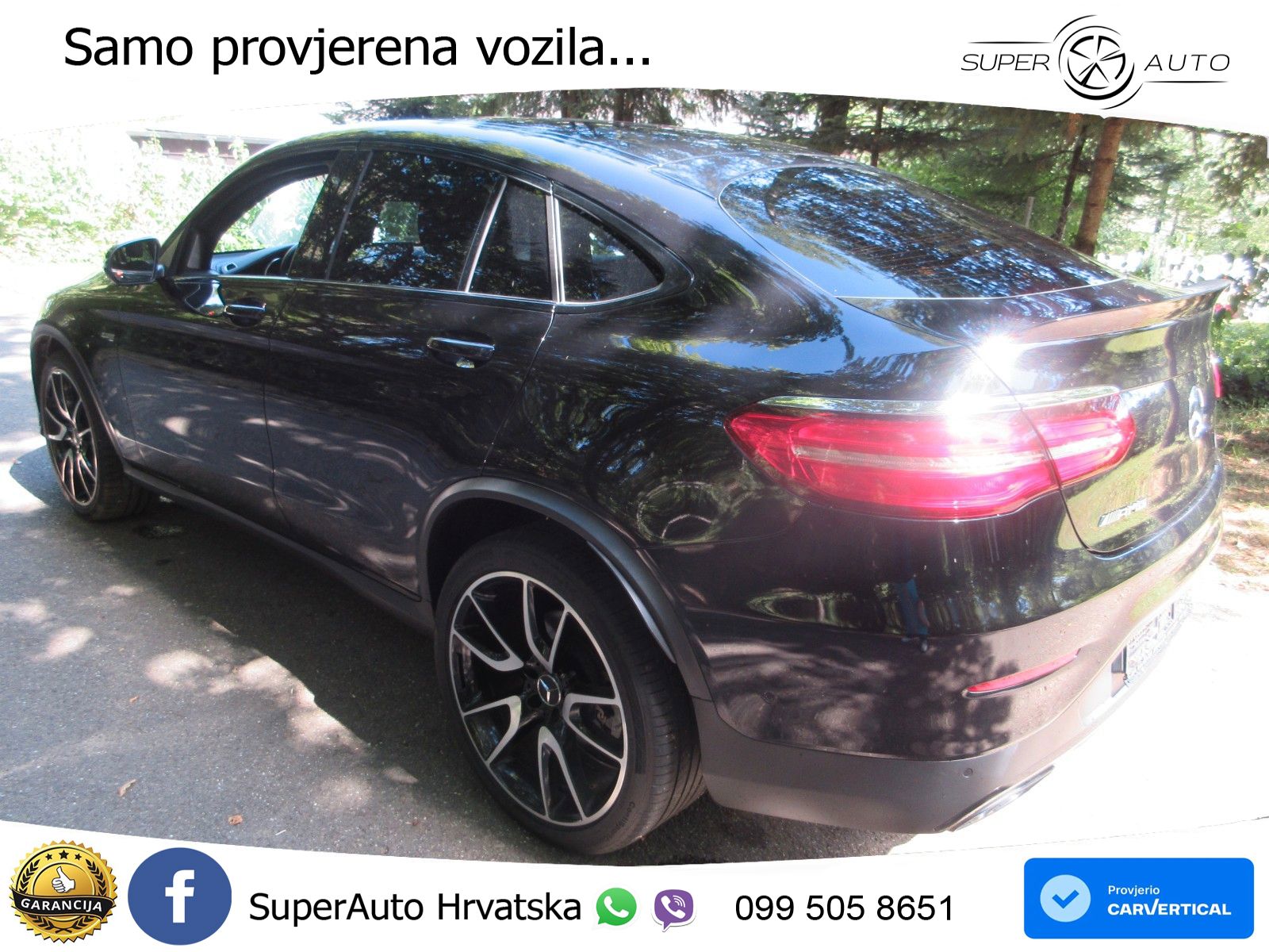 Mercedes GLC Coupe AMG 43 (367 KS) 4MATIC G-TRONIC ZRAČNI+ACC+4xGR SJED+KAM