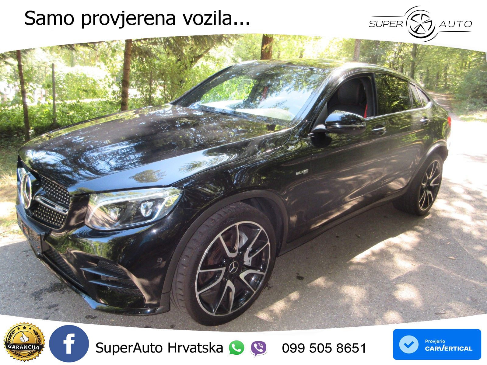 Mercedes GLC Coupe AMG 43 (367 KS) 4MATIC G-TRONIC ZRAČNI+ACC+4xGR SJED+KAM